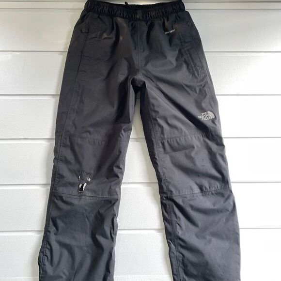 North Face Kids Pull On Elastic Waist Ski Snow Pants Size Medium 10/12 - Picture 2 of 14